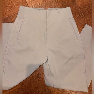 Zara high rise pants in beige